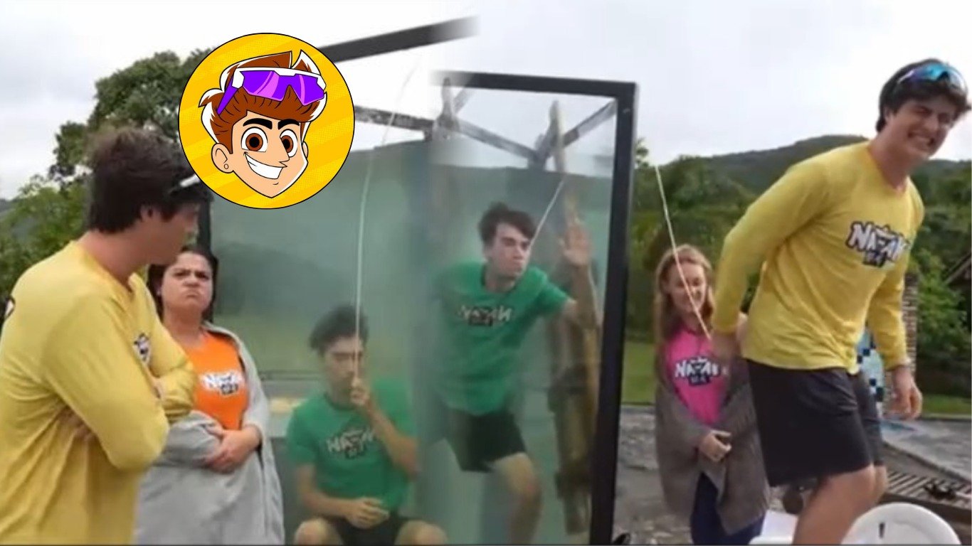 Youtuber infantil Natan por Aí, com quase 50 milhões de inscritos, causa polêmica após brincadeira de “peidar na boca” usando mangueira