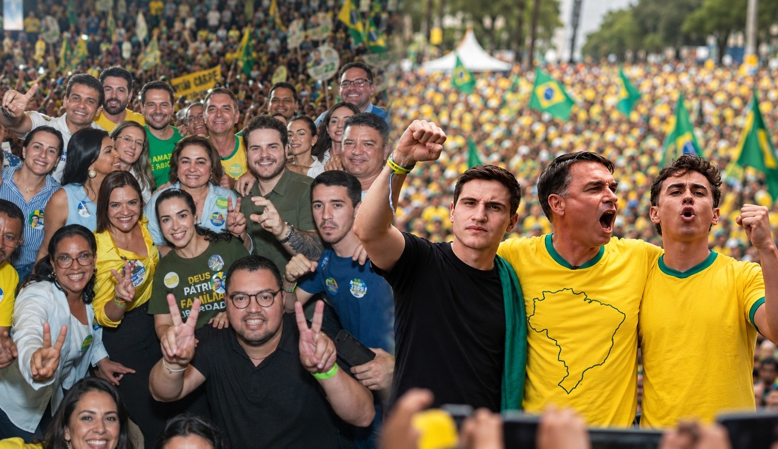 “Bloquinho do 22” chega a Manaus com presença anunciada de Flávio Bolsonaro, Nikolas Ferreira e Lucas Pavanato na Ponta Negra