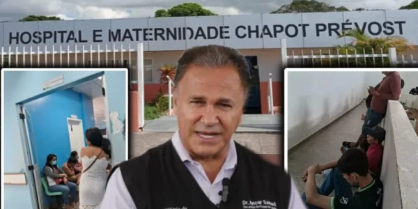 Cadê o secretário Anoar Samad? mulher filma descaso em hospital no Colônia Antônio Aleixo