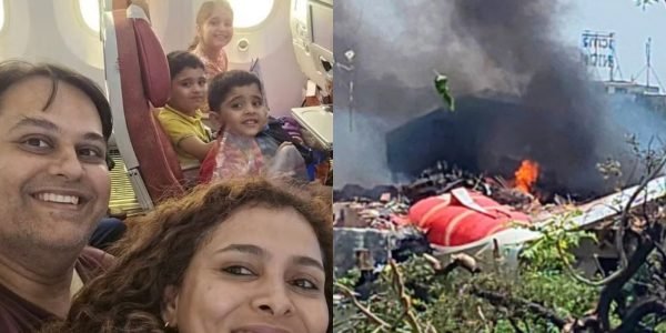 “Última foto”: Família sorri segundos antes de morrer em queda de avião na Índia