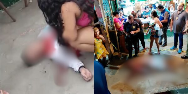 Urgente: homem é executado com vários tiros no bairro Novo Israel: veja vídeo