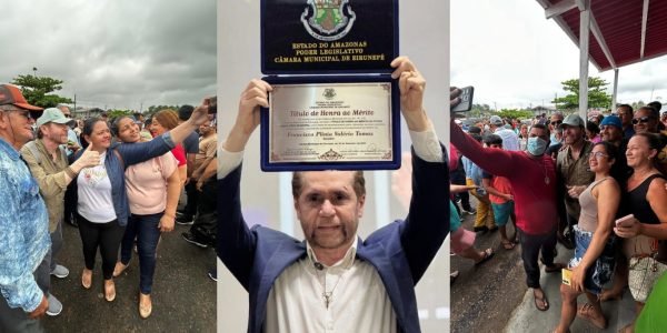 Plínio Valério é homenageado com Título de Honra ao Mérito pelo trabalho em Eirunepé