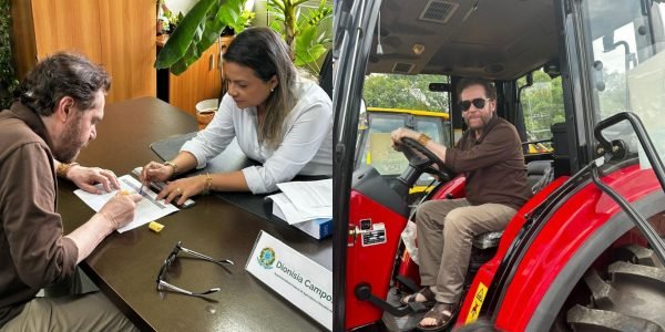 R$ 12 milhões em recursos: máquinas agrícolas destinadas pelo Plínio Valério chegam ao Amazonas para fortalecer a agricultura familiar no interior do estado
