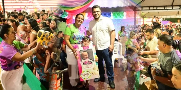 Prefeitura de Nova Olinda do Norte realiza evento especial em homenagem ao Dia das Crianças
