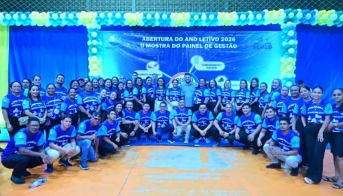 Prefeitura de Nova Olinda do Norte realiza abertura do ano letivo de 2026 e apresenta metas para a educação