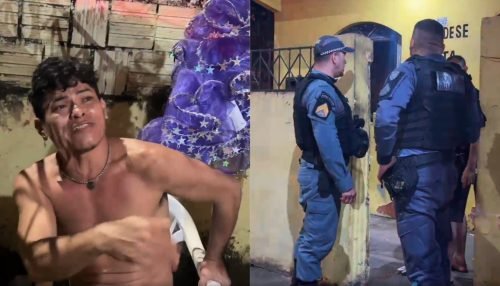 "Foi minha irmã que mandou a facção vir aqui", diz homem baleado no pé após ter casa invadida em Itacoatiara; veja vídeo