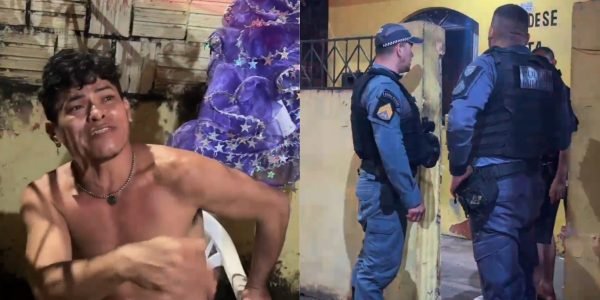 "Foi minha irmã que mandou a facção vir aqui", diz homem baleado no pé após ter casa invadida em Itacoatiara; veja vídeo