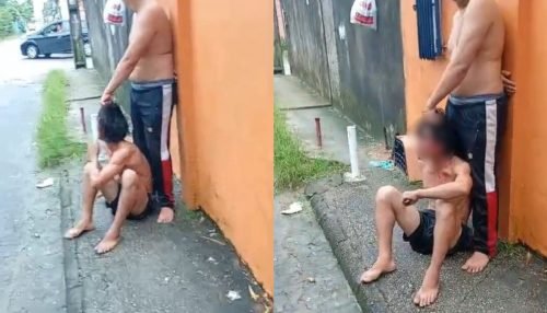 Ladrão se dá mal: suspeito de furto é pego pelo povo e leva surra na Comunidade Rio Piorini; veja vídeo