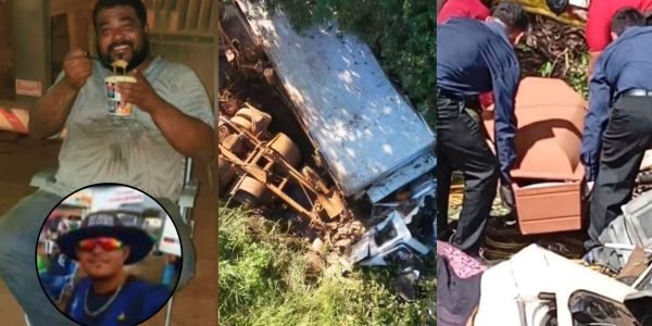 Tristeza na BR-319: acidente com caminhão frigorífico mata dois trabalhadores na madrugada desta segunda-feira; veja vídeos