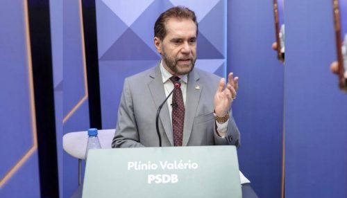 Plínio Valério confronta adversários e destaca atuação no Senado em defesa do Amazonas durante debate na Rede Amazônica