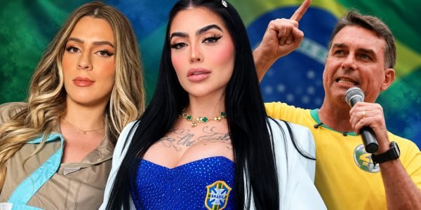 Malevola critica MC Mirella por declarar voto em Flávio Bolsonaro: “Não tem nada de conservadora”